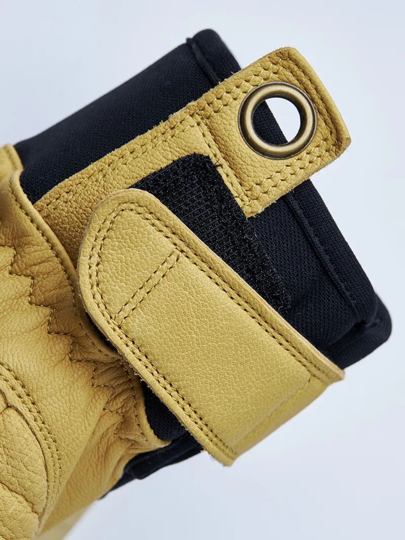 Hestra Ergo Grip Incline 5 Finger Glove in Forest/Natural Brown-5